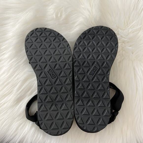 Teva Womens Flatform Universal Platform Sandal Black US Y2K inspired Sz 11 - Picture 7 of 8